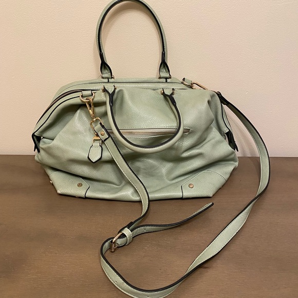 Certified vegan faux leather handbag - Picture 1 of 6